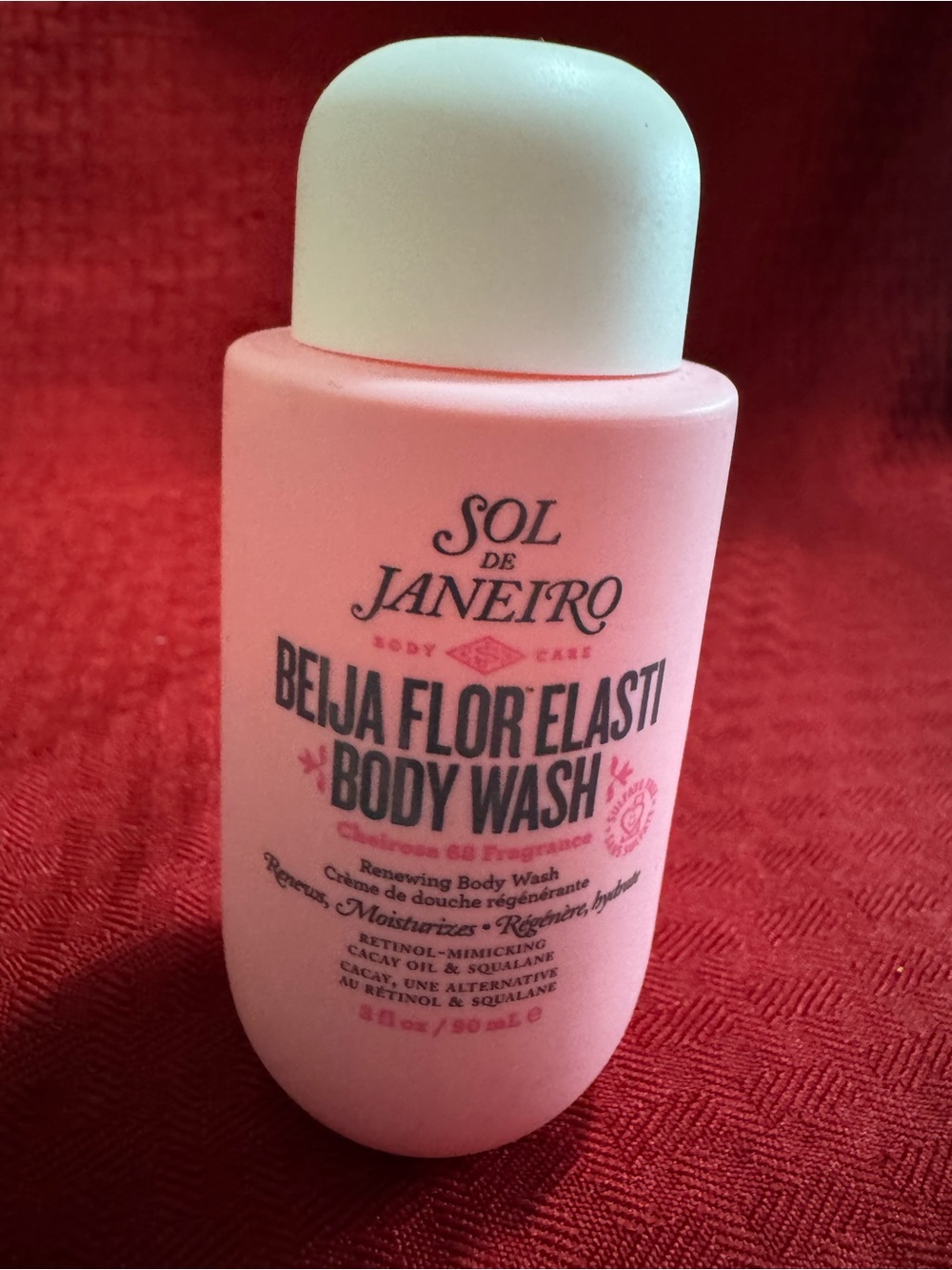 Sol de Janeiro Pink Belja Flor Elasti Body Wash Travel Size